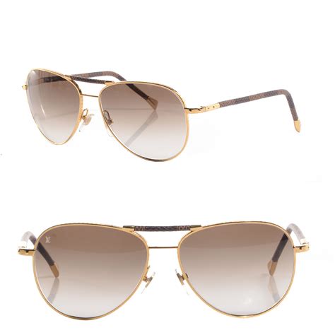 lv aviator sunglasses|louis vuitton aviator sunglasses men.